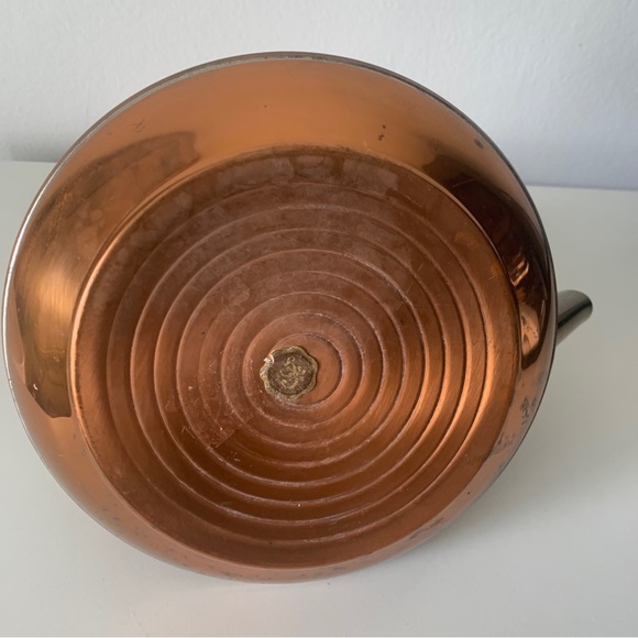 Vintage Copper Tea Kettle / Teapot - Picture 4 of 11